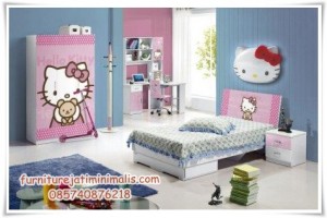 Kamar Tidur Anak Hello Kitty