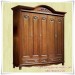 Almari Pakaian Jati Modern