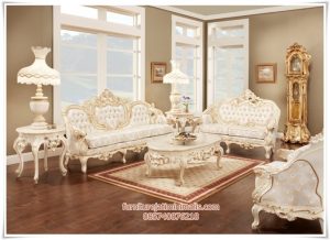 Sofa Ruang Tamu Victorian Mewah