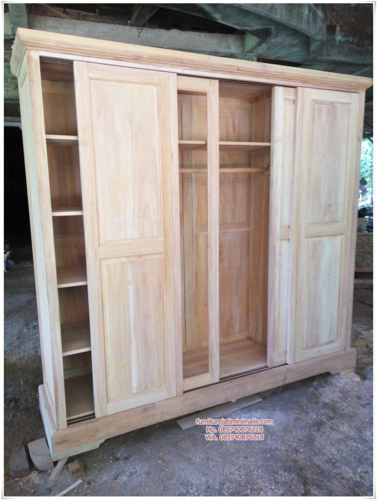 lemari pakaian pintu geser, lemari pakaian sliding, lemari sliding